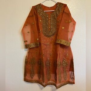 3 piece ready to wear pakistani dress